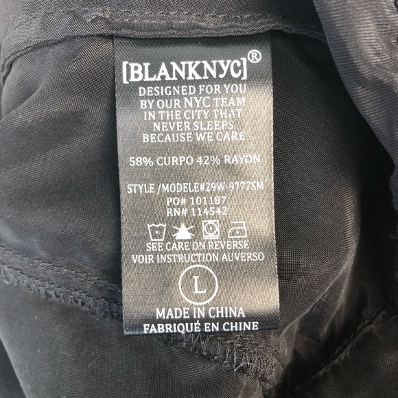 Blank NYC double zipper moto jacket! - Picture 7 of 7